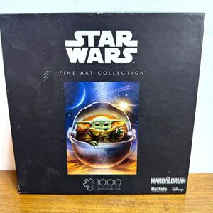 Disney Star Wars The Mandalorian 1000 Puzzle Buffalo Grogu Complete